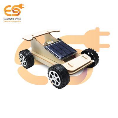 DIY Wooden Solar Car STEM Educational Science Kit